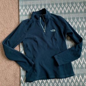North Face Glacier 1/4 zip fleece